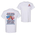 Merica You Don'T Have No Whistlin' Bungholes No Spleen Splitters Whisker Biscuits. Comfort Cotton Full Color Full Size T-Shirts