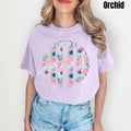 Mermaid Monogram Comfort Colors 'NLB' T-Shirts