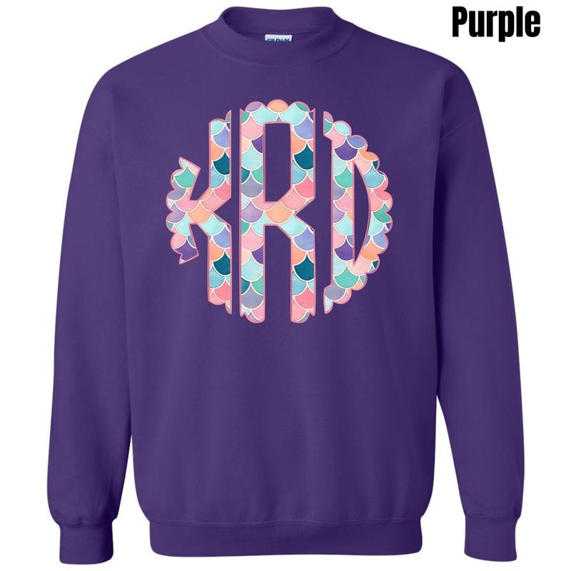 Mermaid Monogram 'NLB' T-Shirts