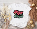 Merry Bright Shirt Merry Cute Xmas Party Winter Shirt T-Shirts
