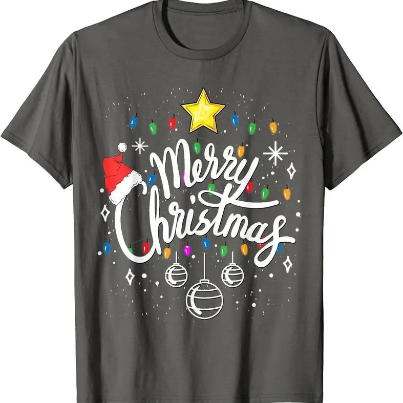 Merry Family Classic Funny Cotton T-Shirts
