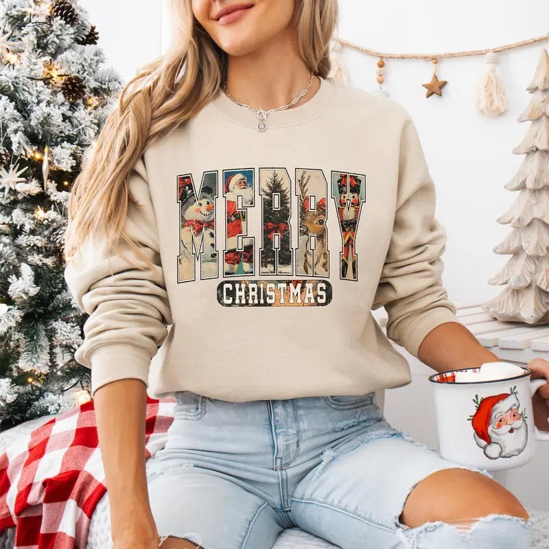 Merry Cute Xmas Santa Claus Shirt T-Shirts