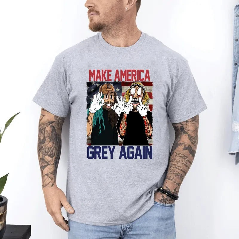 Merry Shirt Ruby Scrim Grey Tour 2024 Shirt Shirt Fans T-Shirts