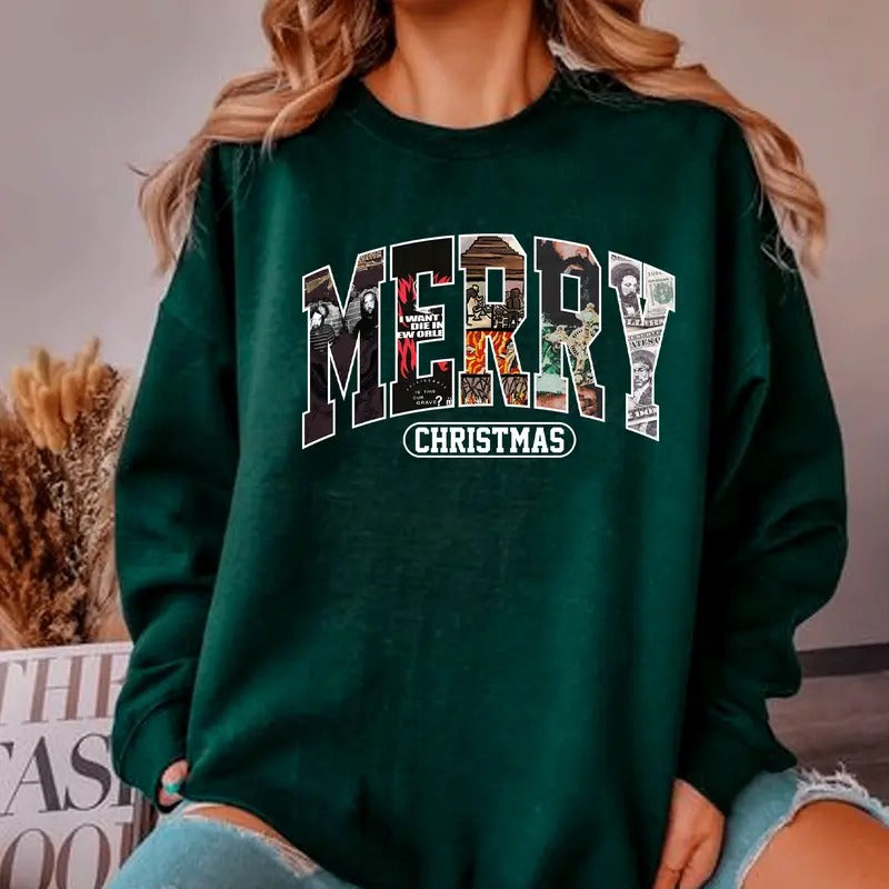 Merry Shirt Ruby Scrim Grey Tour 2024 Shirt Shirt Fansstyle{N002}4 T-Shirts