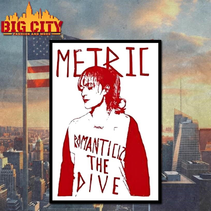 Metric Romanticize The Dive Shirt
