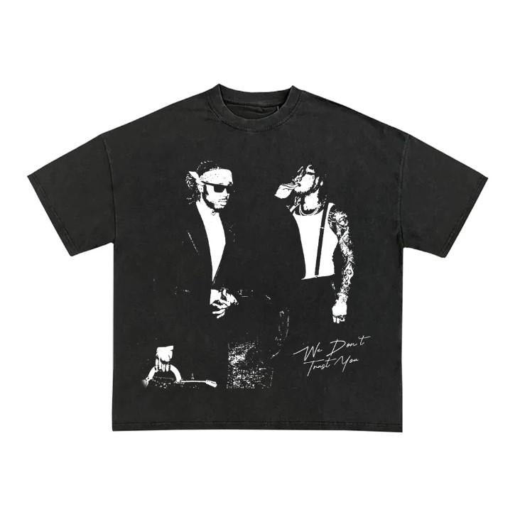 Metro Boomin & Future "We Don'T Trust You" Dyed T-Shirts