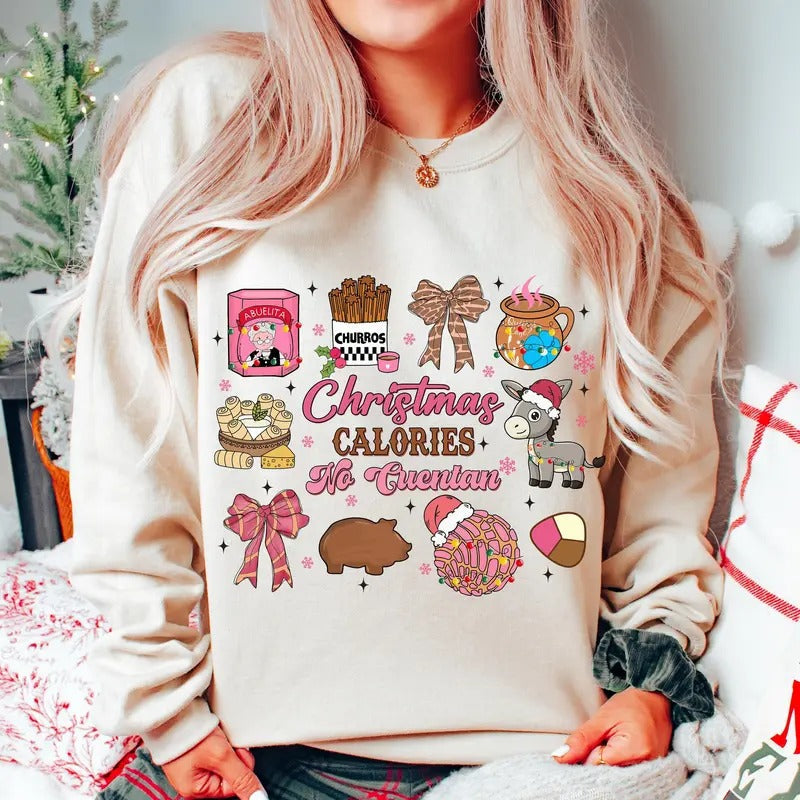 Mexican Coquette Tis Season Shirt Pan Dulce Tree T-Shirts