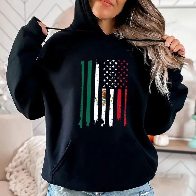 Mexico Flag Shirt Cince De Mayo Shirt Proud Mexican American Shirt T-Shirts