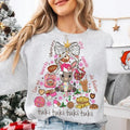 Mi Burrito Sabanero Mexican Shirt Feliz Navidad Coquette Tuki Tuki Donkey Latino Xmas Chocolate Abuelita Cotton Fabric Knit T-Shirts