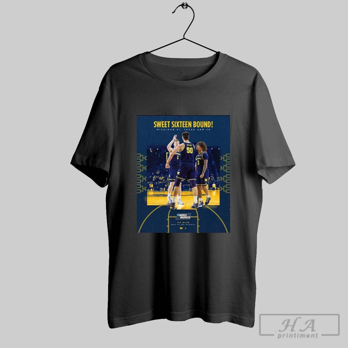 Michigan Wolverines Mens Basketball Win 97 79 Texas Am Final Score Ncaa March Madness 2025