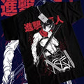 Mikasa Attack Titan Shirt Shingeki No Kyojin Anime AOT Shirt All Size T-Shirts