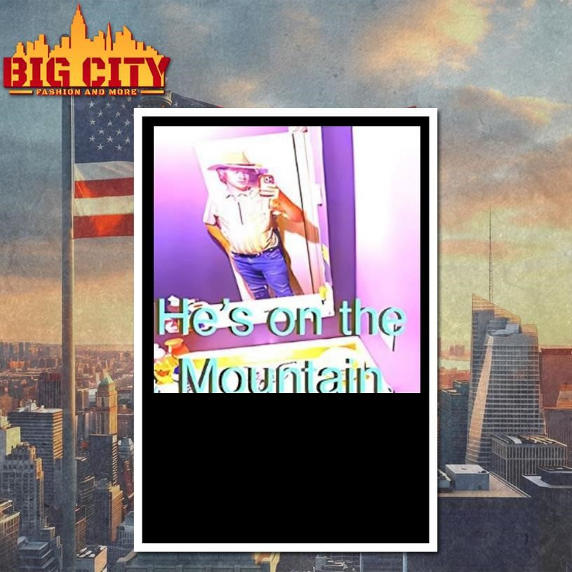 Mike Good Hes On The Mountain Cowboy Shirt