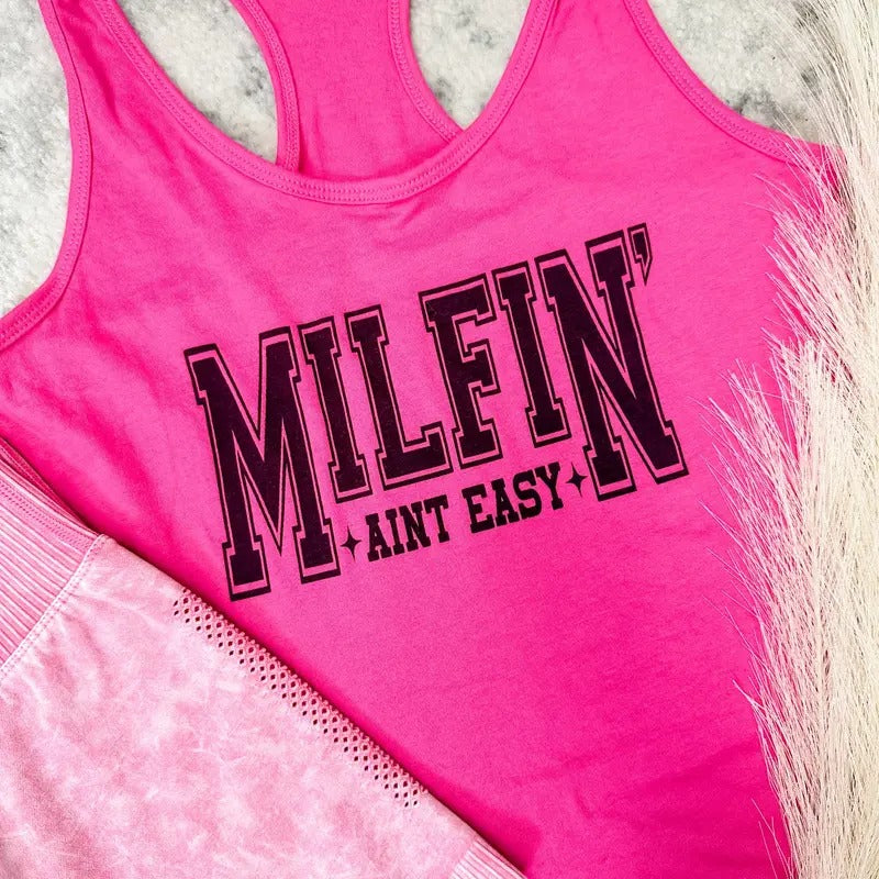Milfin' Tank T-Shirts