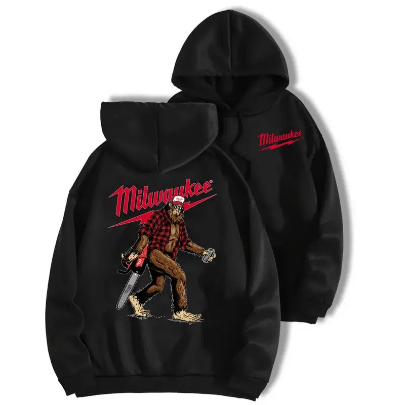 Milwaukee Bigfoot Full Color 2 Sided Classic Collar T-Shirts