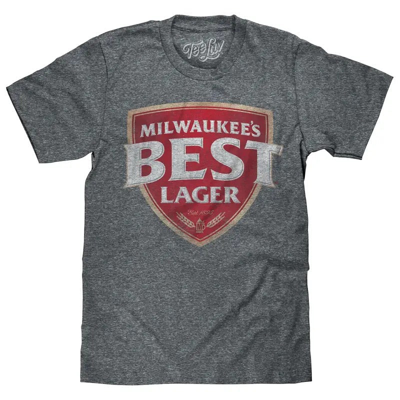 Milwaukee'S Best Lager Gray T-Shirts