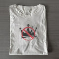 Minimalist No Kings Anti Authority Streetwear Shirt Rebellion Statement Menswear Womenswear Top T-Shirts