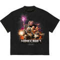Minnecraft Movie Comfortable Fit All Day Cotton Print T-Shirts