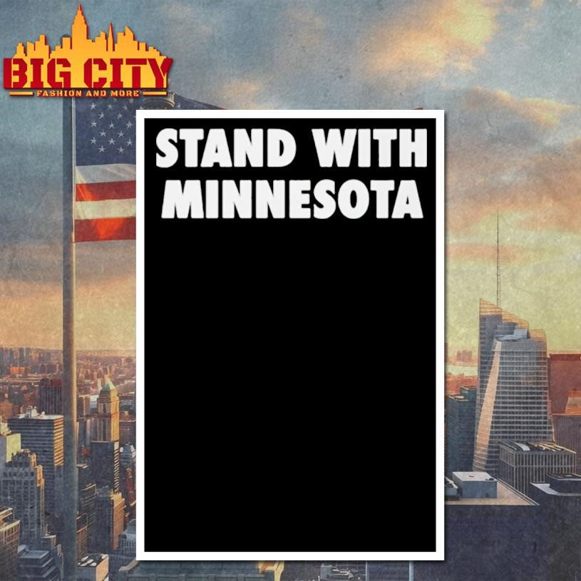 Minnesota Timberwolves Stand With Minnesota Shirt