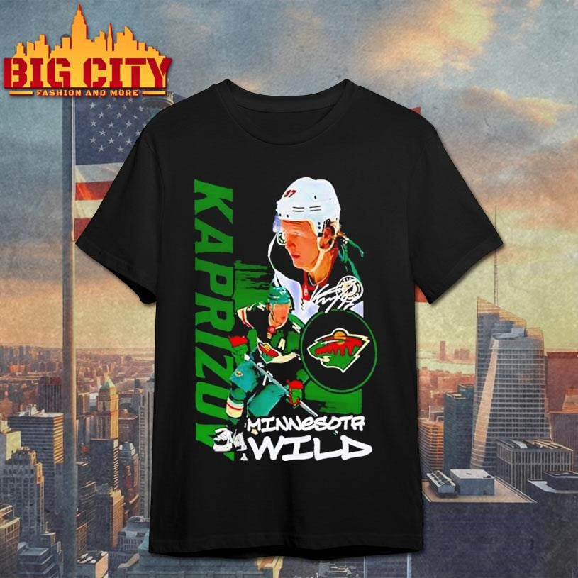 Minnesota Wild Kirill Kaprizov Playmaker signature Shirt