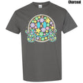 Mint Peace Happy Face Gildan 'NLB' T-Shirts