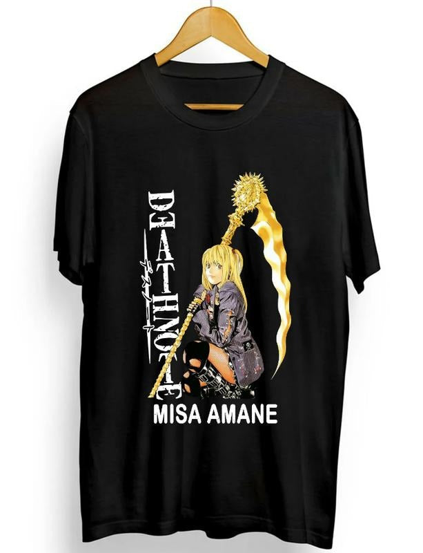 Misa Amane Shirt Dea Note L New Shirt 2022 Anime Size S 3XL T-Shirts