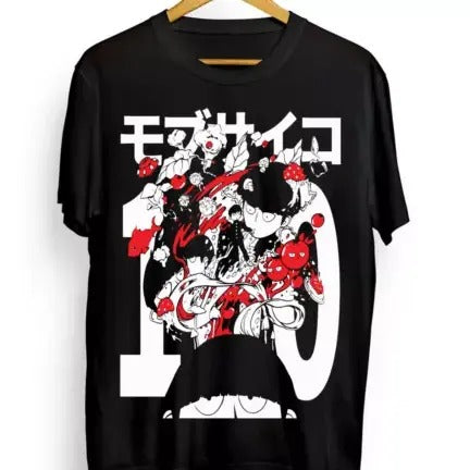 Mob Psycho 100 Shigeo Kageyama Dimple Mob Anime All Size T-Shirts