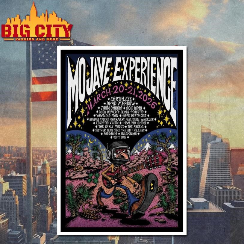 Mojave Experience 2026 Event Poster Shirt