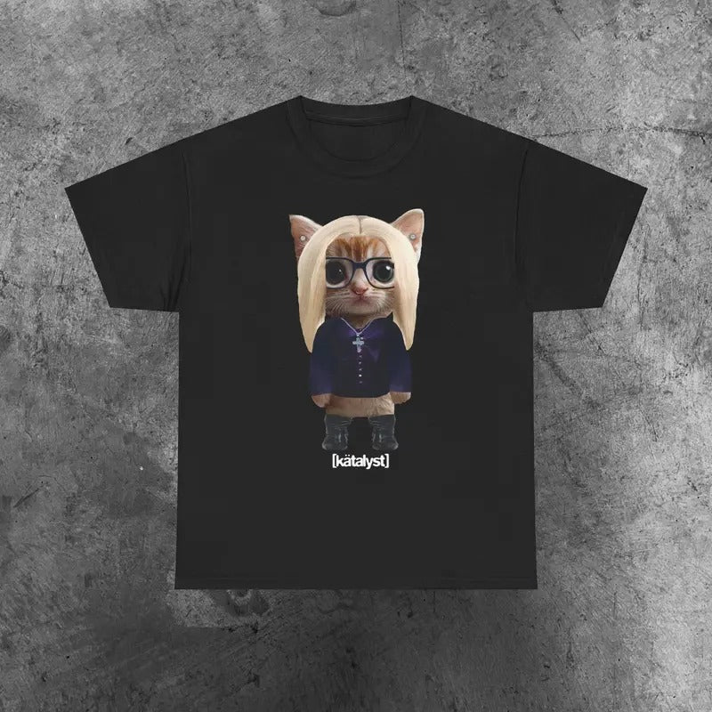 Molly Santana Kitty Shirt Casual Classic T-Shirts