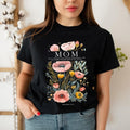 Mom Flower ChristianGraphic Pure Cotton Casual Street Crew Neck Short Sleeve Tops Perfect T-Shirts