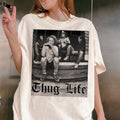 Mom Thug Life Shirt 90'S Show Fun Golden Thug Life Shirt Kitty Mom Shirt Happy Mom T-Shirts