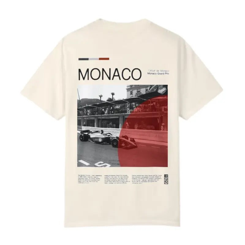 Monaco Formula 1 Monaco Car Enthusiast Car T-Shirts
