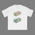 Money Shirt Cotton Streetwear Y2K Crew Neck Short Sleeve T-Shirts