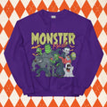 Monster Mash Halloween Relaxed Fit Printed USA Casual Comfort Cotton Top Athletic Boho Chic All Seasons T-Shirts