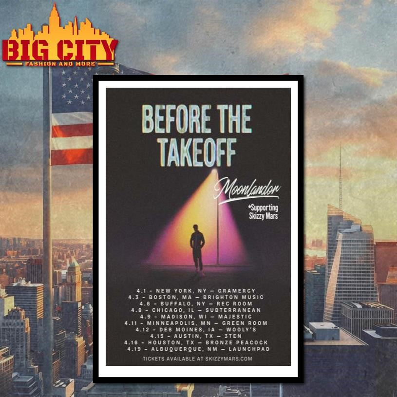 MoonLander Before The Takeoff Tour 2026 Poster Shirt
