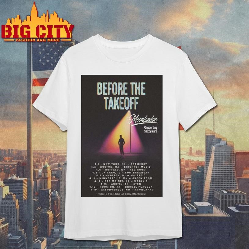 MoonLander Before The Takeoff Tour 2026 Poster Shirt