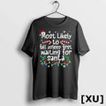 Most Likely To Asleep First Waiting For Santa Christmas Xmas Tshirts Sweater