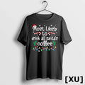 Most Likely To Drink All Santas Coffee Christmas Matching Tshirts Sweater