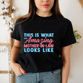 Mother Law Funny Pure Cotton Casual Crew Neck Short Sleeve Tops T-Shirts