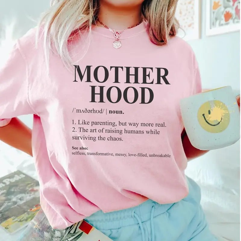 Motherhood Funny Mom Mom Mom Life T-Shirts