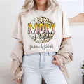 Shirt Mom Both Shirt Leopard Mom Shirt Baseball Softball Mom Shirt Personalized Boy Mom Shirt Baseball Softball Mama T-Shirts