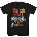 Motley Crue Tour 1987 Full Size T-Shirts