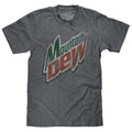 Mountain Dew Logo Gray T-Shirts