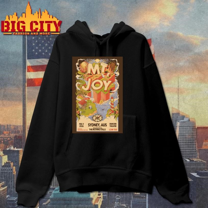 Mt. Joy Feb 09 2026 The Enmore Theatre Sydney Australia Poster Shirt