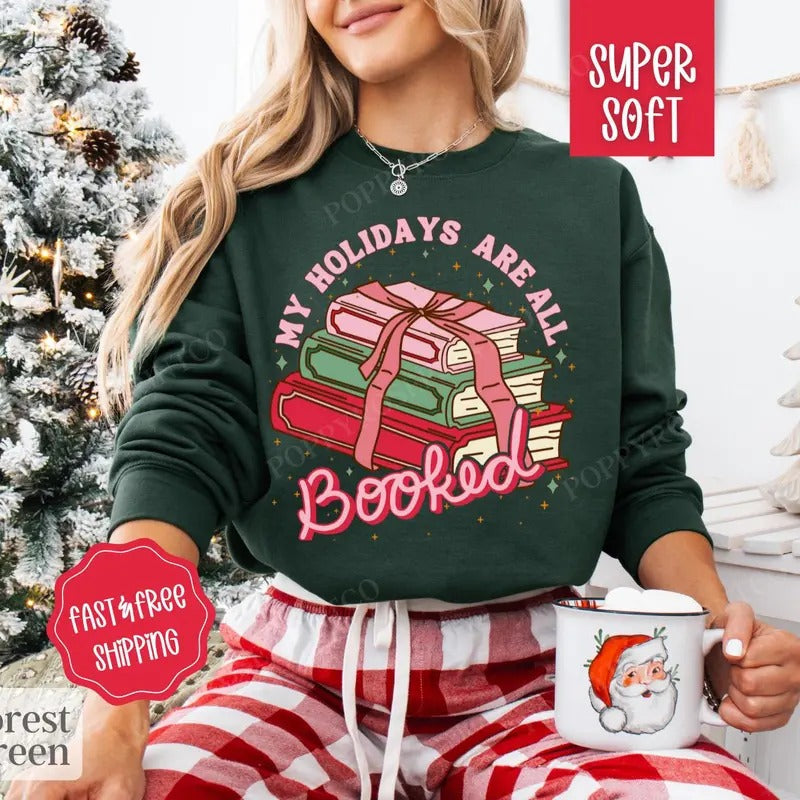 My Holidays Are Booked Womenswear Book Lover Bookworm Book Lover T-Shirts