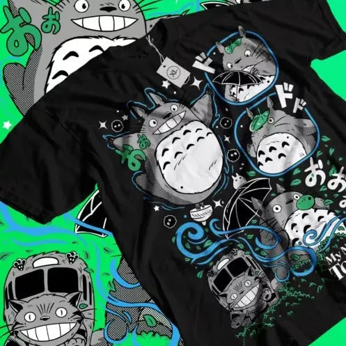 My Neighbor Totoro T ShirtStudio Ghibli Spirited Away Anime Shirt All Size T-Shirts