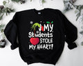 My Students Stole My Heart Teacher Student Lover New Teacher Xmas Party Teacher Appreciation T-Shirts
