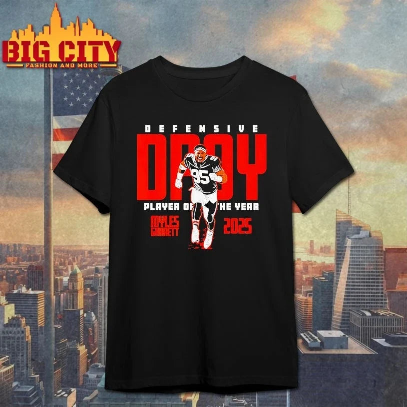 Myles Garrett Browns 2025 Defensive Player Of The Year T-Shirt