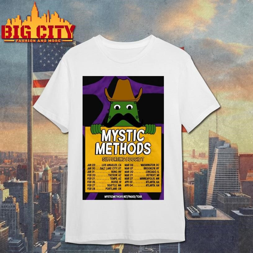 Mystic Methods Supporting Boogie T Poster Shirt