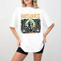 N3ver Trust L1ving Juice Is Loose Shirt Halloween Character Short Sleeve Shirt Casual Top Womenswear T-Shirts