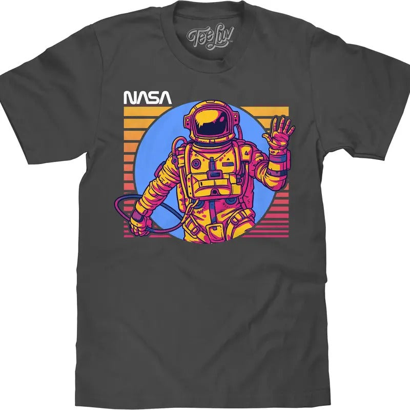 NASA Astronaut Charcoal T-Shirts